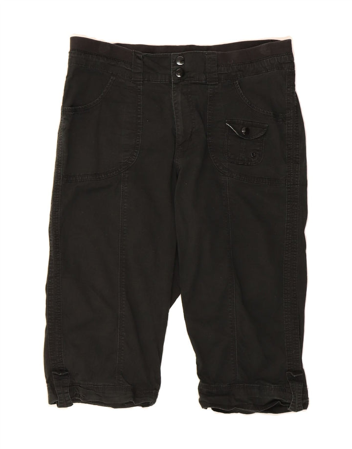 LEE Womens Cargo Shorts US 14 2XL W34 Black Cotton Vintage Lee and Second-Hand Lee from Messina Hembry 