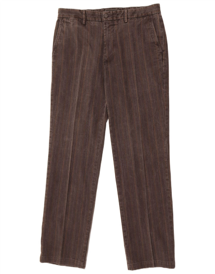 Marlboro Classics Pantalon Chino Homme EU 52 XL W34 L33 Gris Rayé