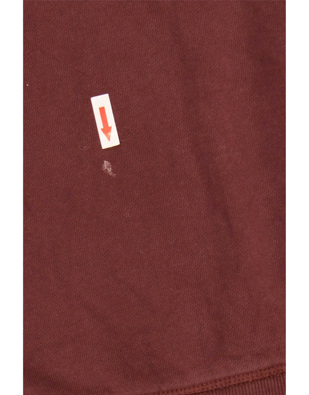 Zara Pull à capuche pour homme Petit coton marron