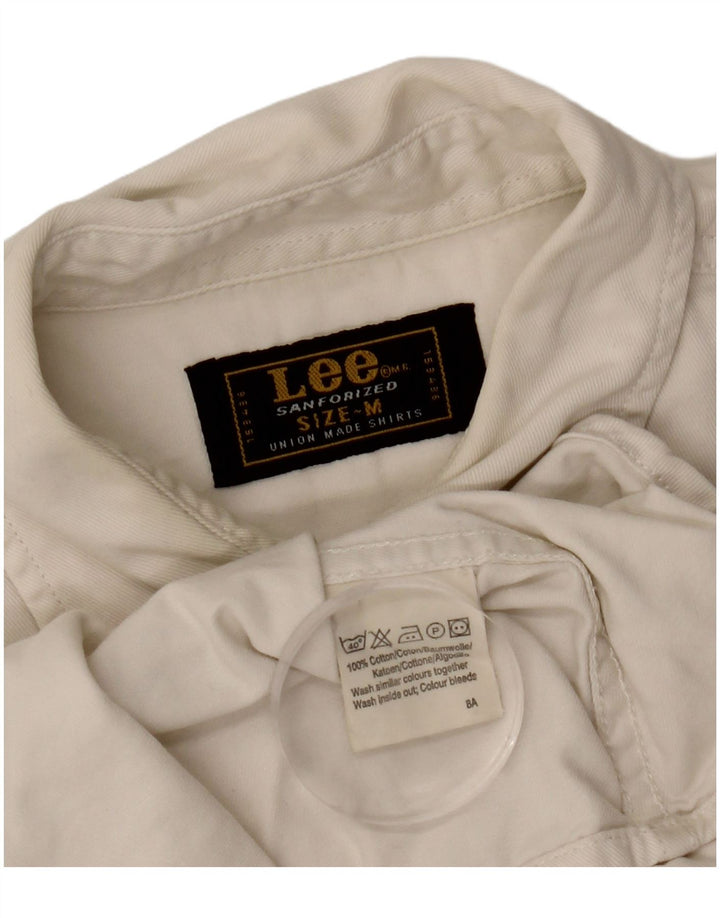 Lee Chemise en jean pour femme UK 44 Coton blanc moyen