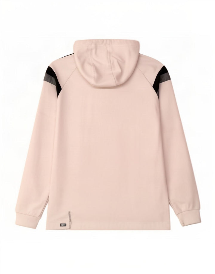Adidas Pull à capuche pour homme en polyester blanc moyen