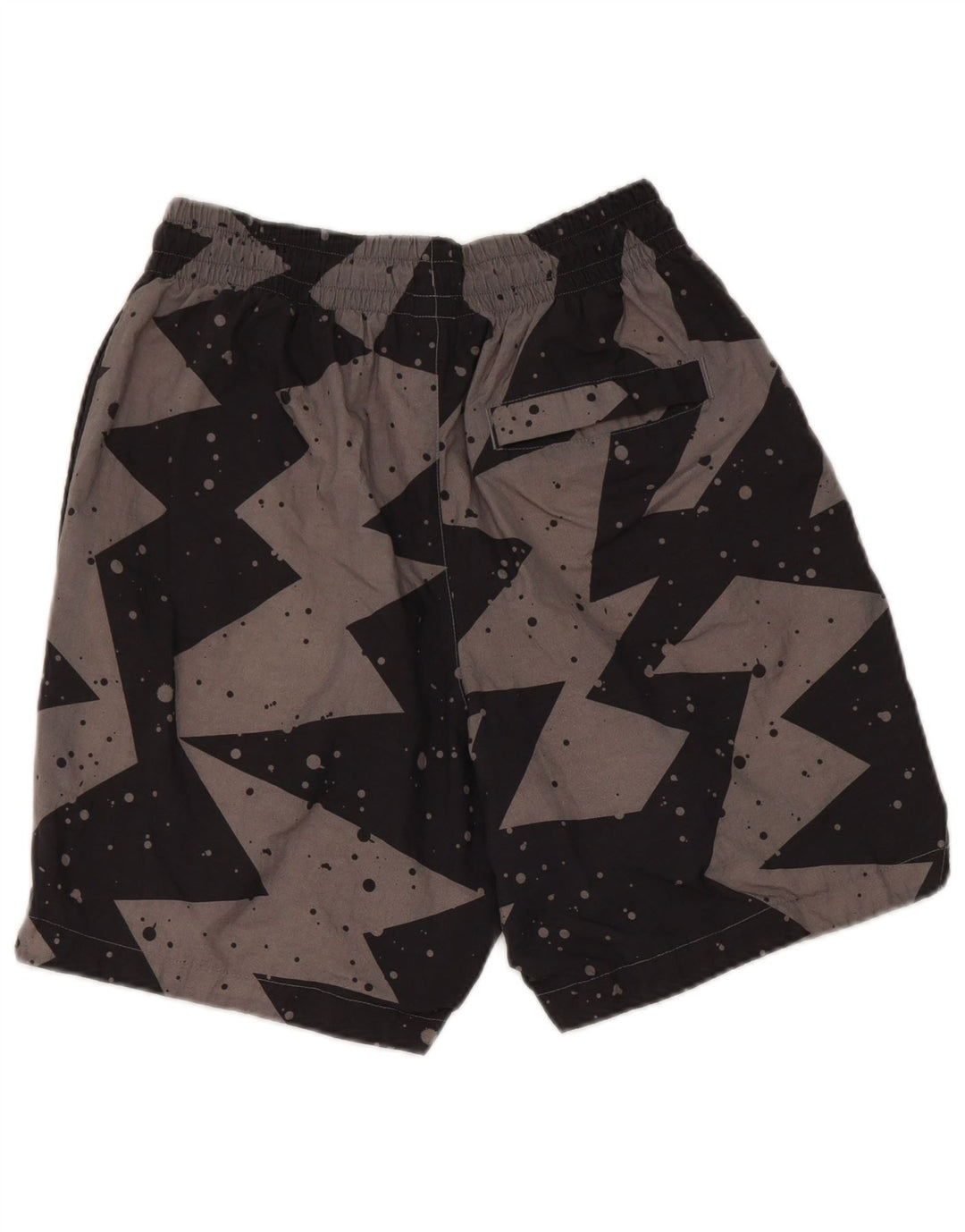 Jordan Short de sport pour homme Petit nylon géométrique gris