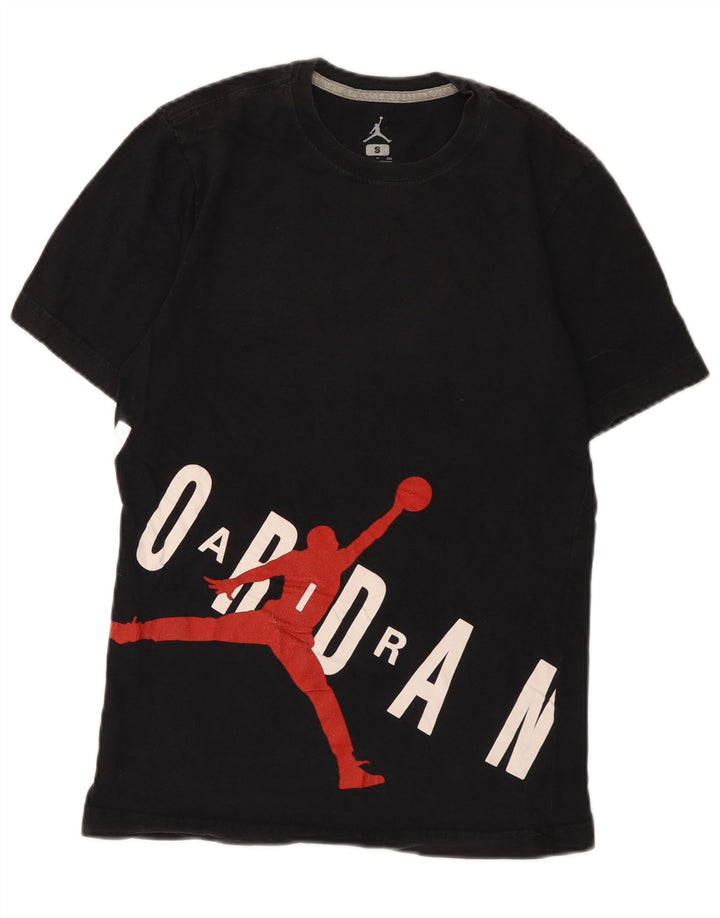 Jordan T-shirt graphique pour homme en coton bleu marine Taille S
