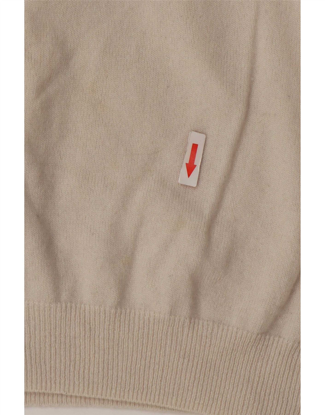 Massimo Dutti Pull col roulé pour femme UK 16 Grande laine beige