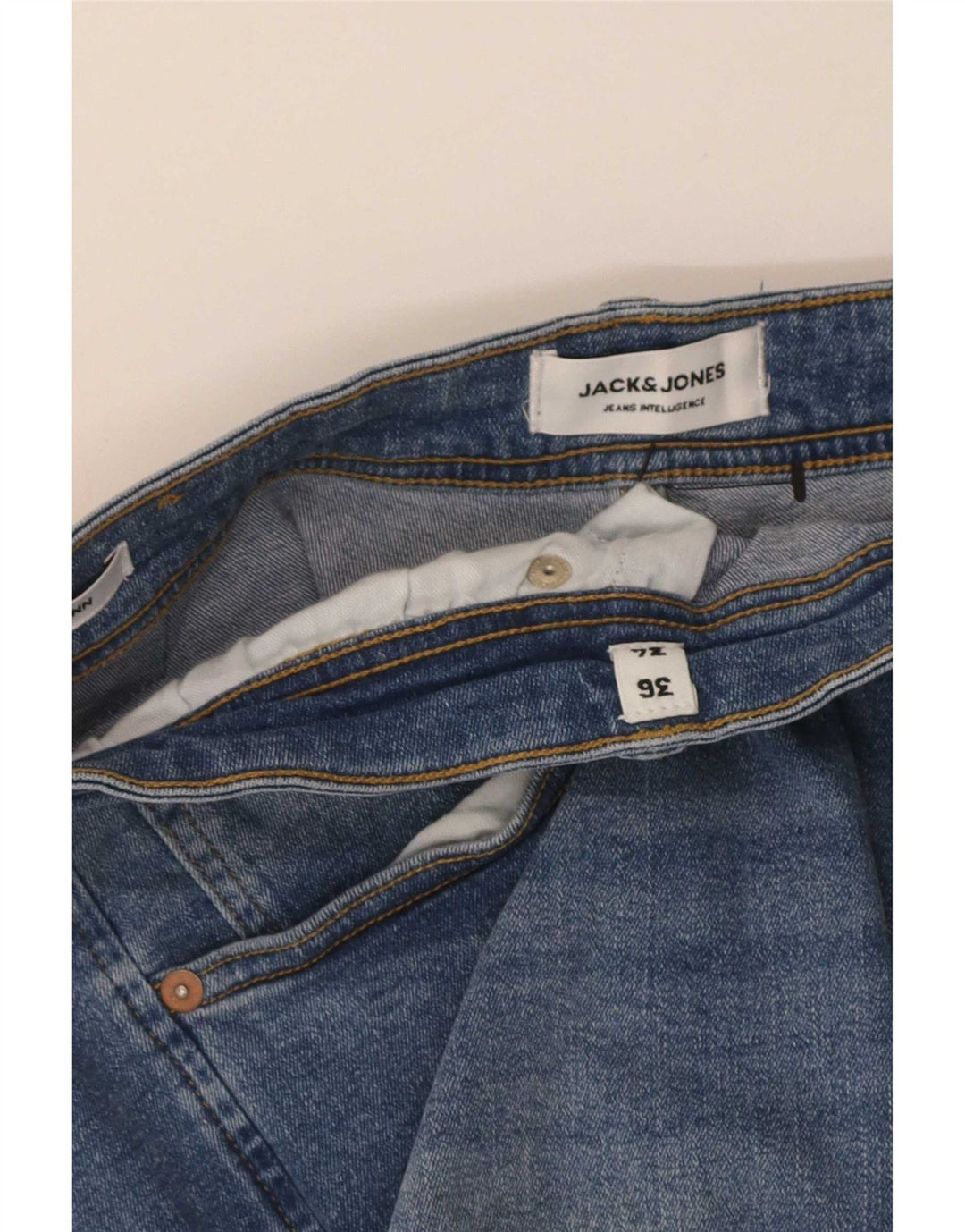 Jack & Jones Jean Slim GLENN W36 L34 Homme Bleu