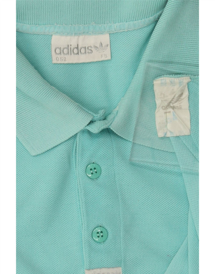 ADIDAS Mens Polo Shirt Large Blue Vintage Adidas and Second-Hand Adidas from Messina Hembry 