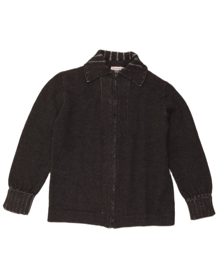 MAX & CO. Cardigan pour femme en laine noire moyenne UK 44