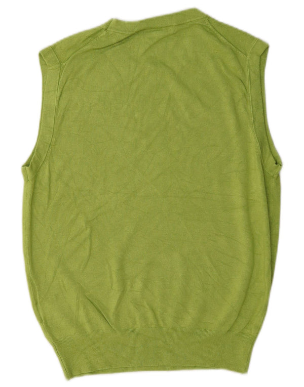 Zara Femme Débardeur UK 18 XL Vert Viscose