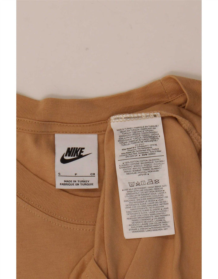 Nike T-shirt graphique pour homme en coton beige Taille S