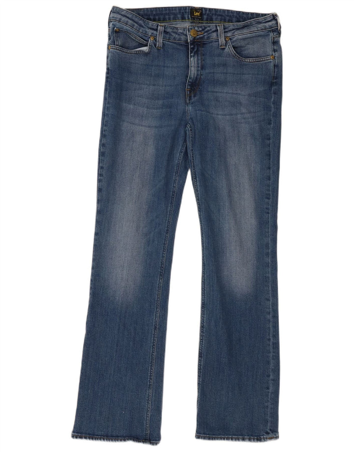 Lee Cameron Bootcut Jeans W31 L31 Femme Bleu Coton