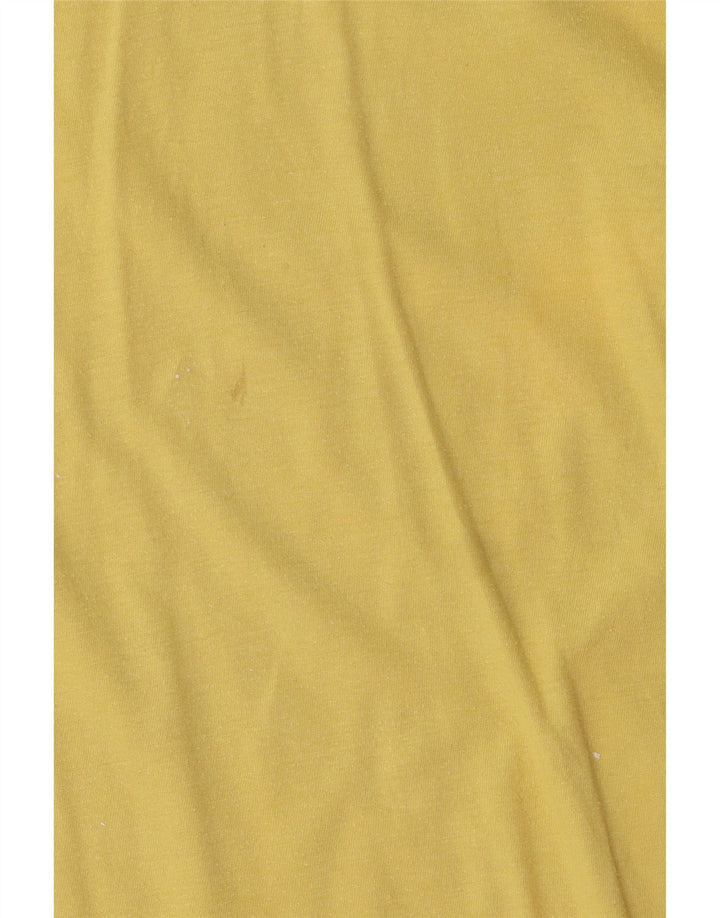 Nike T-Shirt Homme Jaune Moyen