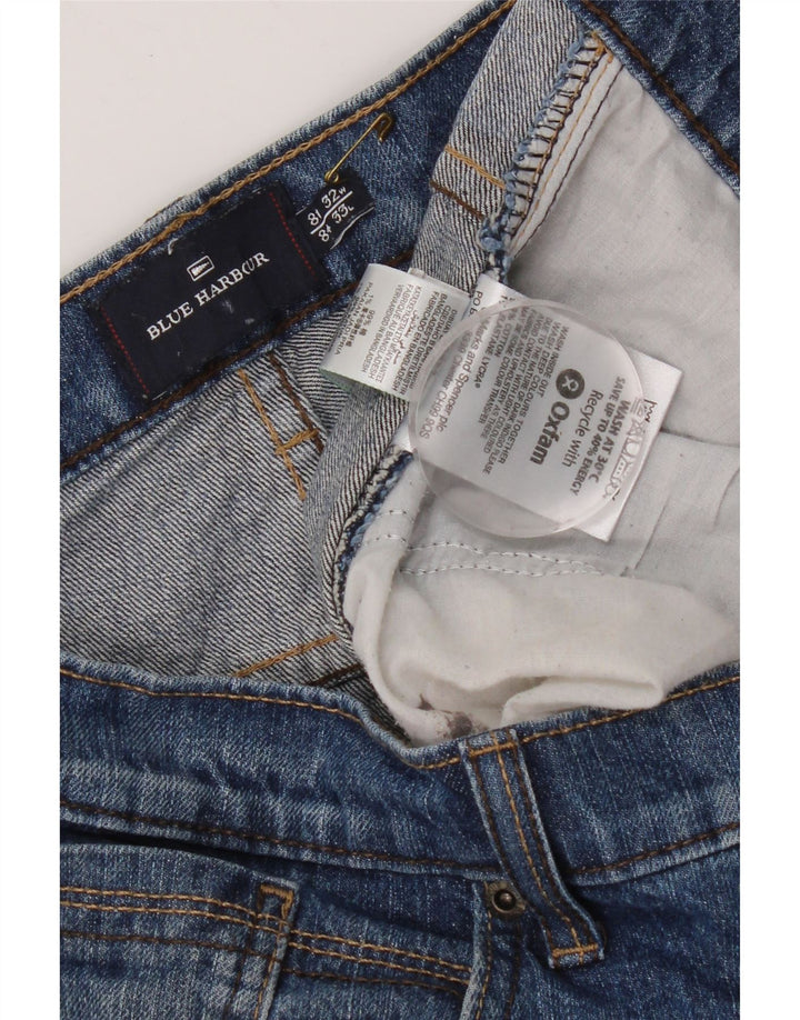 Marks & Spencer Jean droit Blue Harbor homme W32 L33 coton bleu