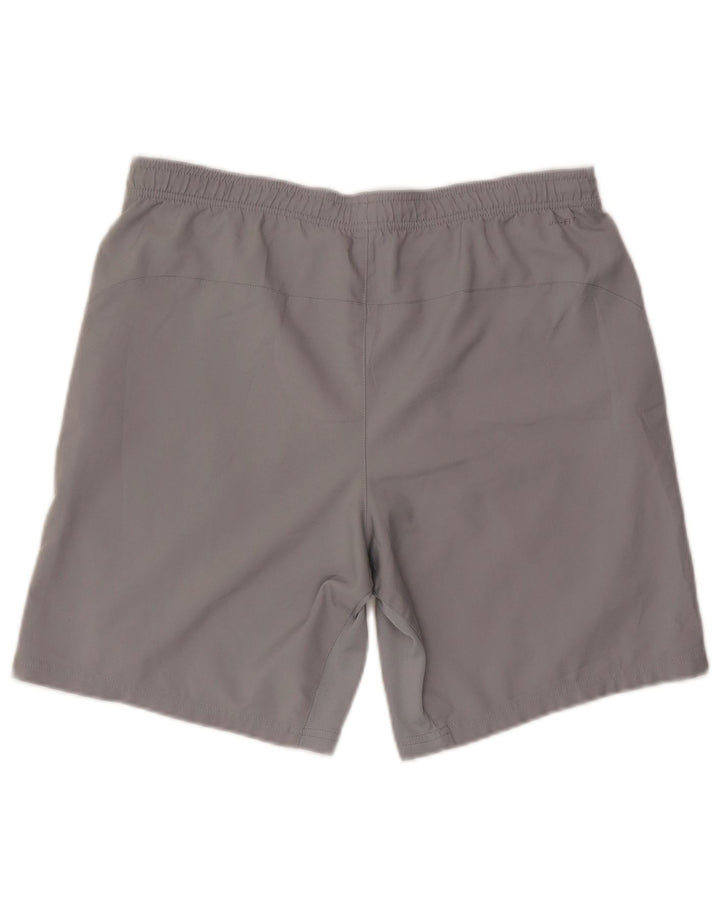 Short de sport Nike Dri Fit Homme Gris Moyen Polyester