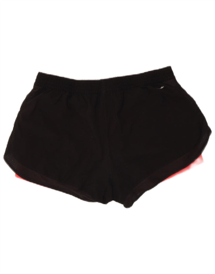 ADIDAS Short de sport Climalite pour femme UK 12/14 Polyester noir moyen