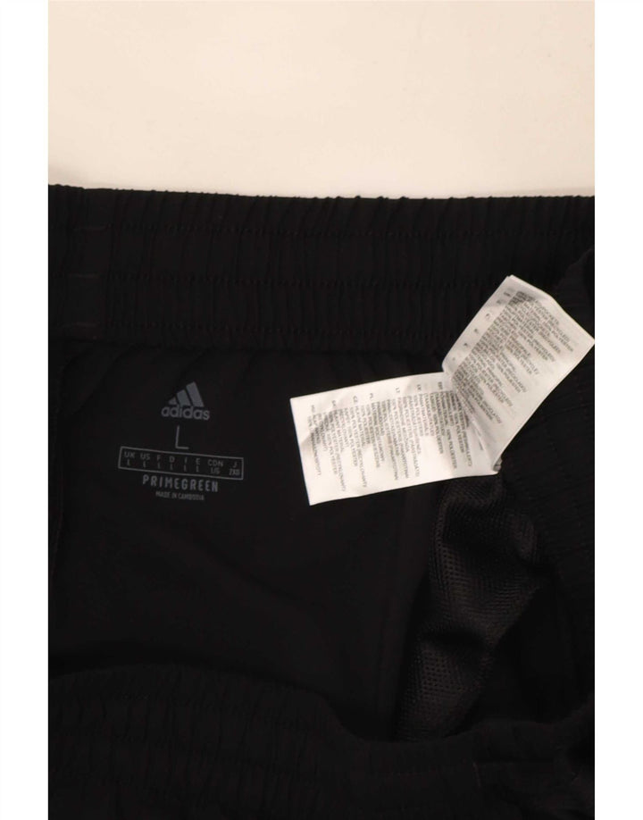 Adidas Pantalon de survêtement pour homme Large Noir Polyester