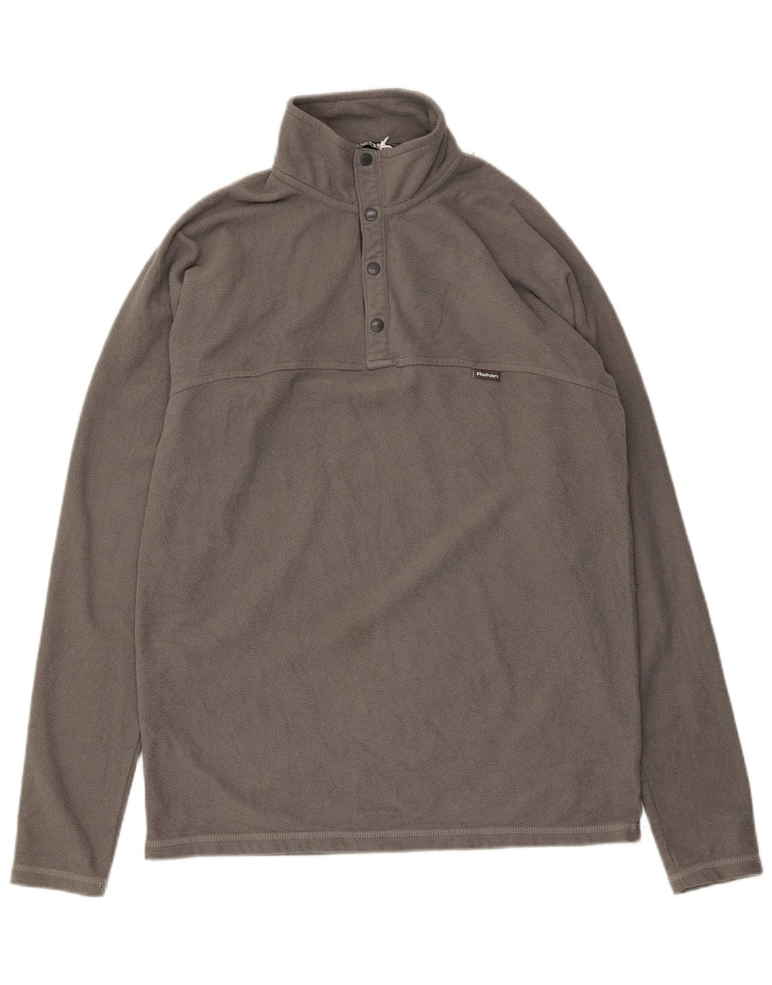 Rohan Pull polaire à col boutonné pour homme Petit gris Polyester