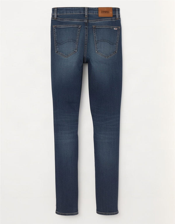 Tommy Hilfiger Jean Skinny Simon Homme W30 L32 Bleu Marine Coton