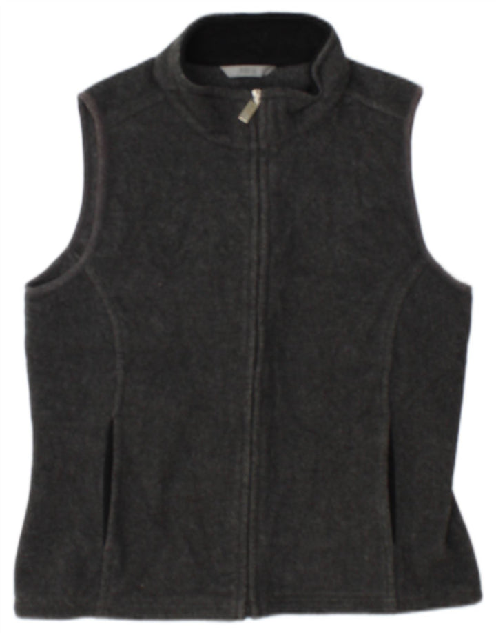 Marks & Spencer Gilet polaire femme UK 10 petit gris polyester