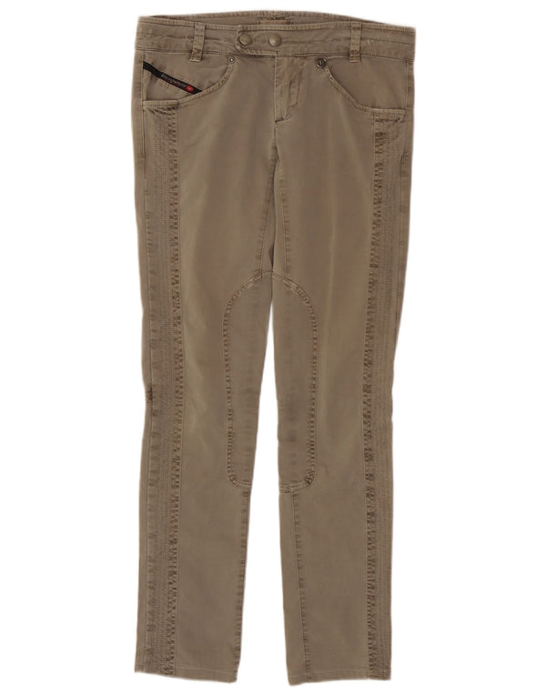 Pantalon décontracté slim femme Diesel W27 L30 gris