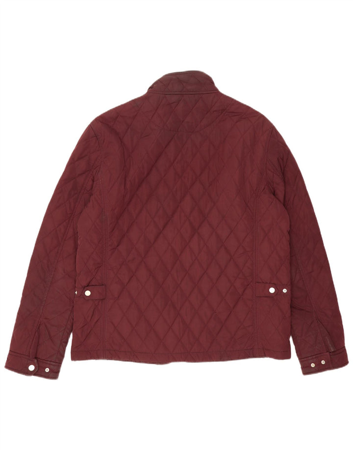 Zara Veste matelassée pour homme UK 44 2XL Bordeaux