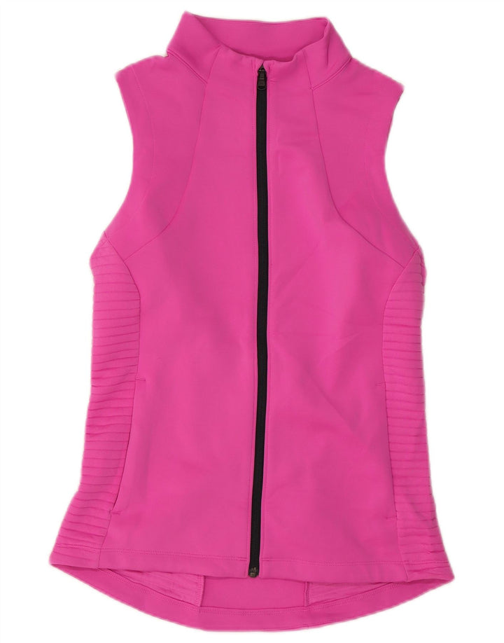 Under Armour Veste de survêtement Cold Gear pour femme UK 10 Small Rose