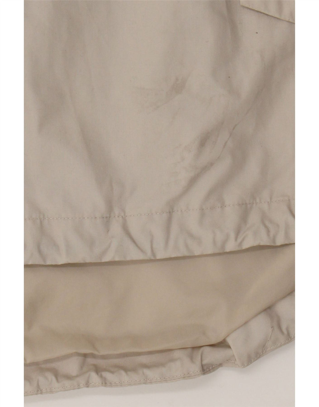 Kickers Veste Anorak à capuche graphique pour homme UK 40 Large Beige Polyester