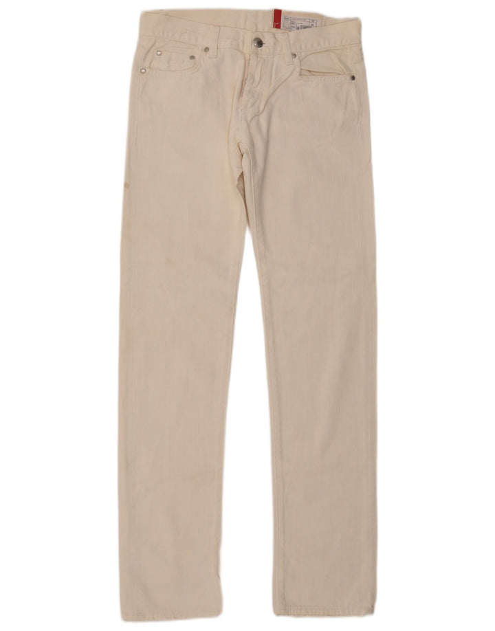 Gap Jean Slim Femme W28 L34 Coton Blanc Cassé