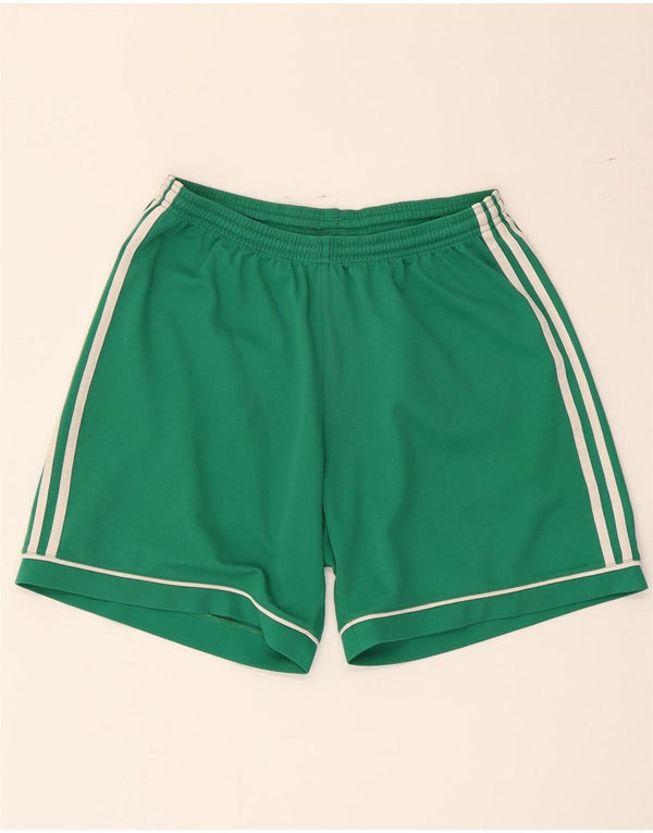 Adidas Short de sport Climalite Homme Vert Moyen Polyester