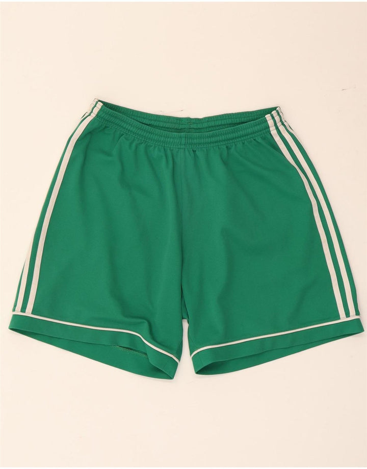 Adidas Short de sport Climalite Homme Vert Moyen Polyester