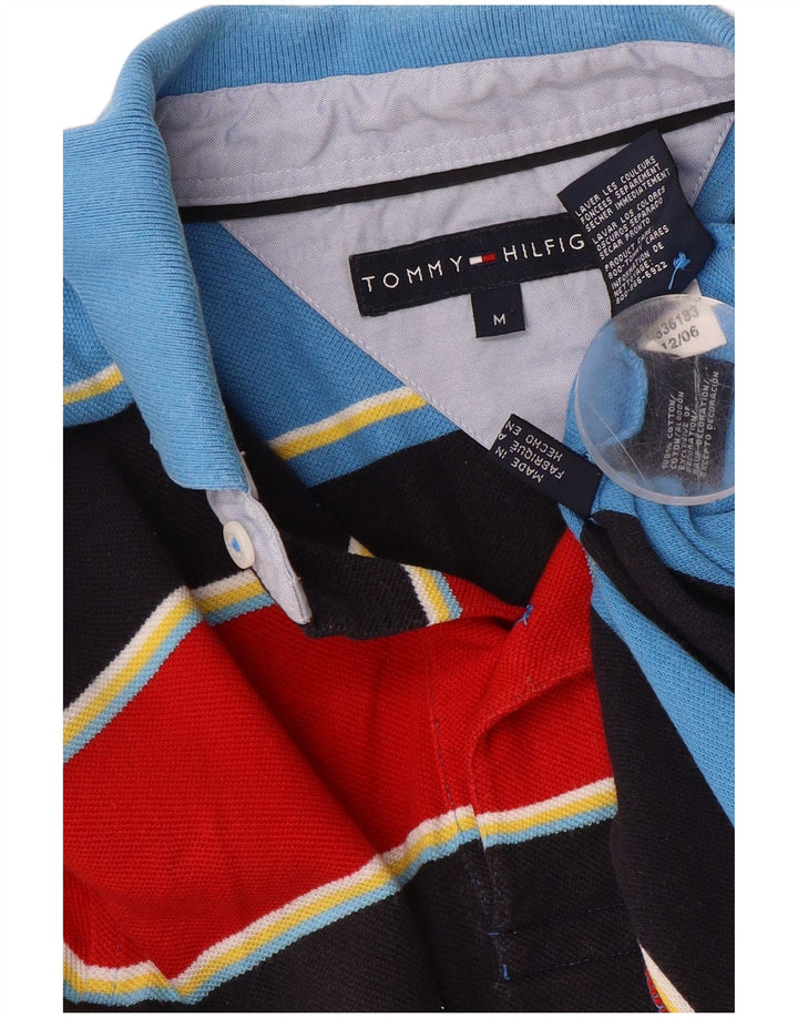 TOMMY HILFIGER Polo Homme Medium Multicolore Rayé Coton