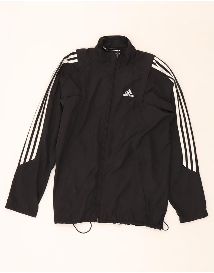 ADIDAS Veste de pluie Climalite pour homme UK 36 Petit Noir Polyester