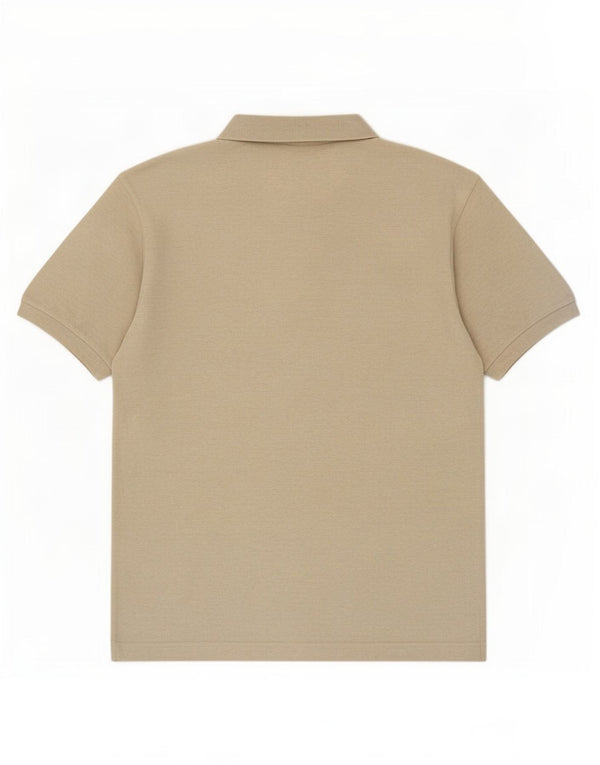 Lotto Polo Homme Large Beige Coton