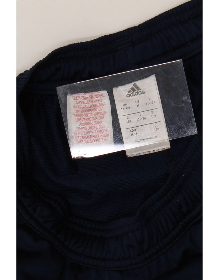 ADIDAS Pantalon de survêtement garçon 11-12 ans Bleu marine Polyester