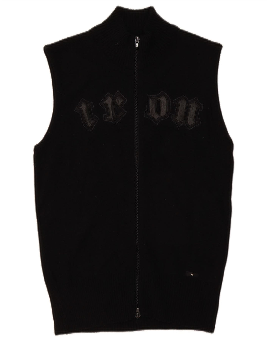 Energie Cardigan sans manches pour femme UK 12 Acrylique noir moyen