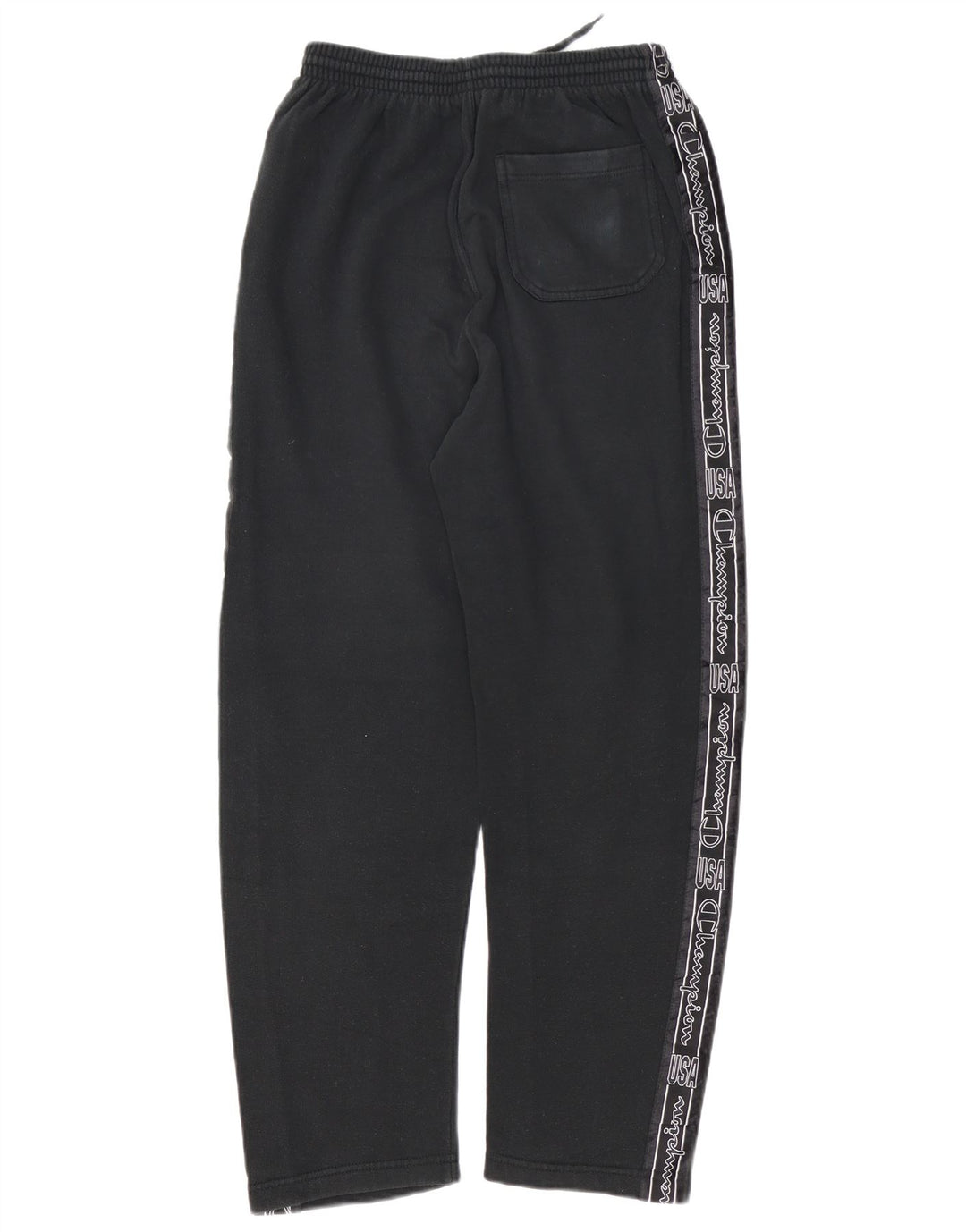 CHAMPION Pantalon de Survêtement Graphique Homme Noir Moyen Coton