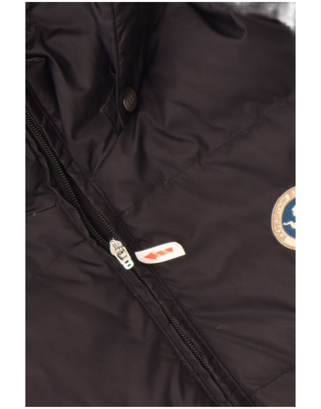 Napapijri Veste matelassée à capuche pour homme UK 38 Medium Noir