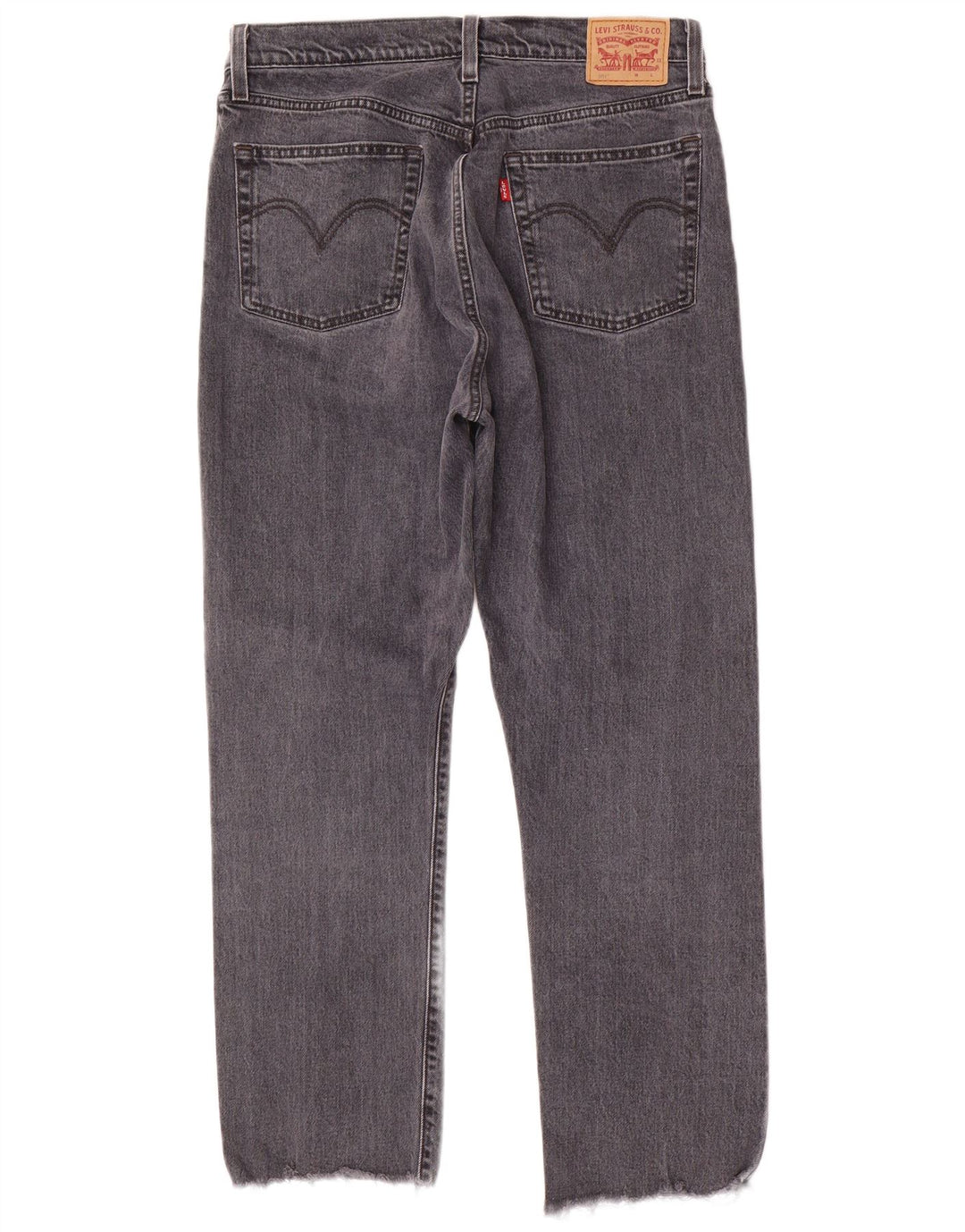 LEVI'S Jean Droit 501 Homme W31 L28 Gris Coton