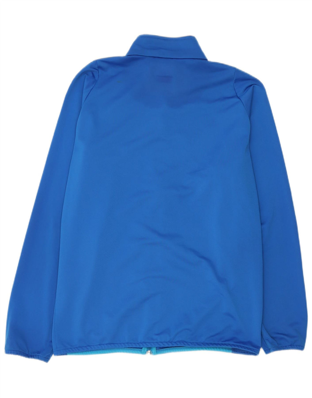 Puma Veste de survêtement pour homme Large Bleu Colorblock Polyester