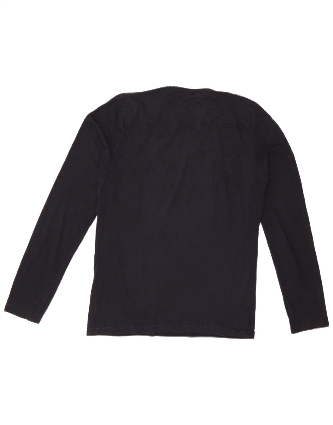 FRENCH CONNECTION Haut Homme Manches Longues Bleu Marine Moyen Coton