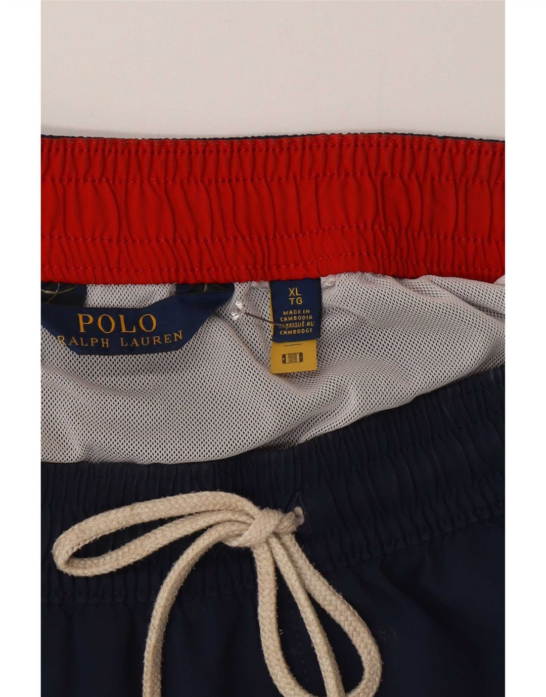 Polo Ralph Lauren Short de bain homme XL bleu marine polyester