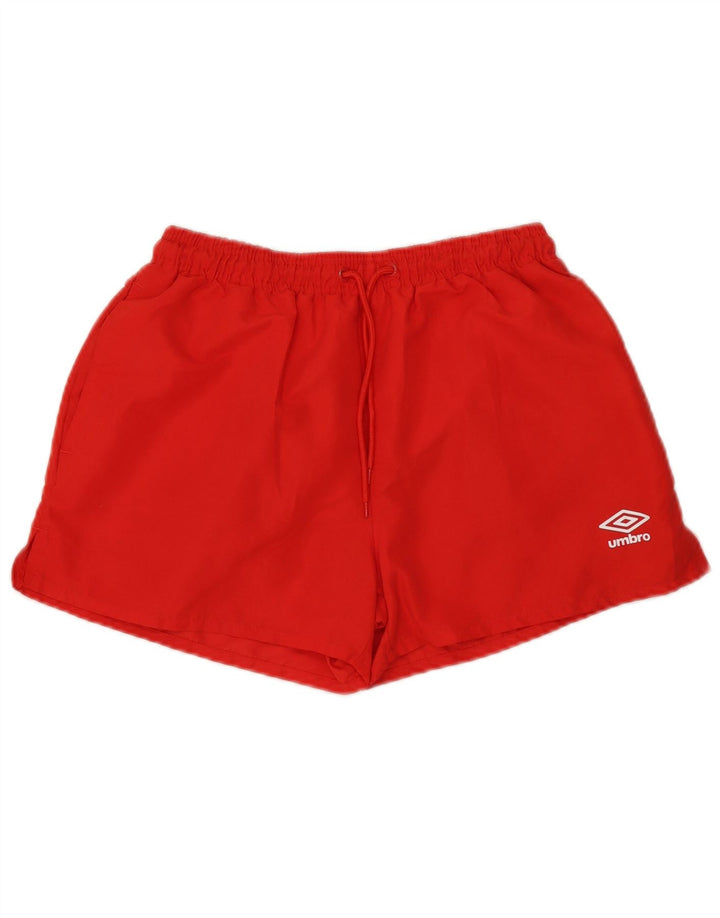 Umbro Short de Sport Homme Rouge Moyen