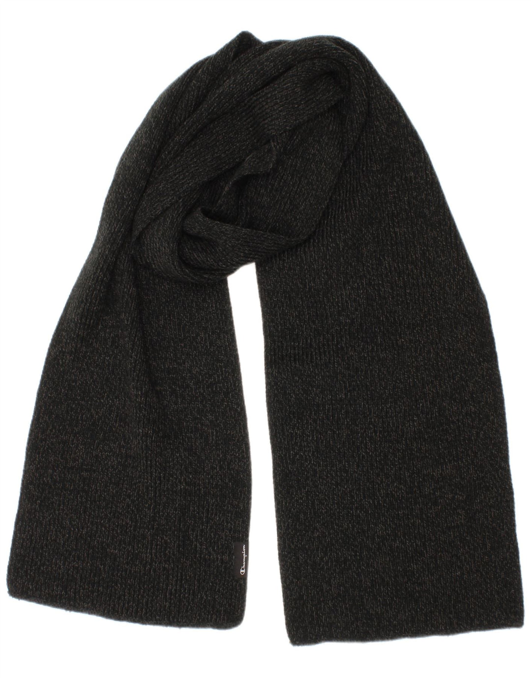 Champion Écharpe rectangulaire en tricot pour homme, taille unique, gris acrylique