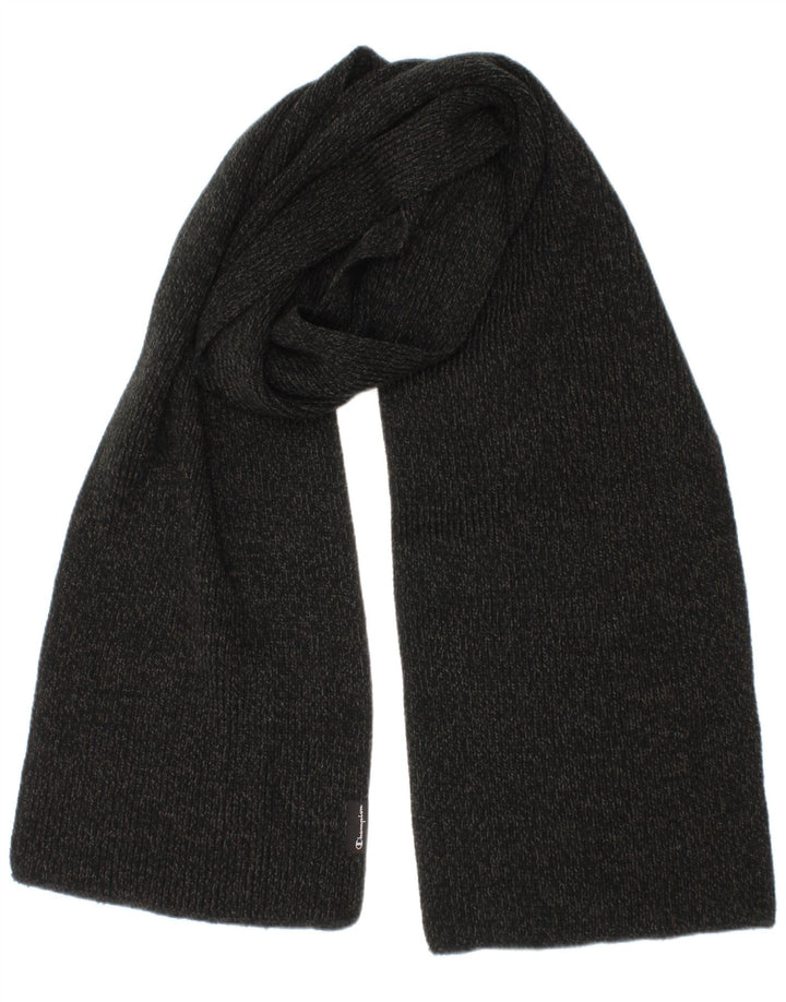Champion Écharpe rectangulaire en tricot pour homme, taille unique, gris acrylique