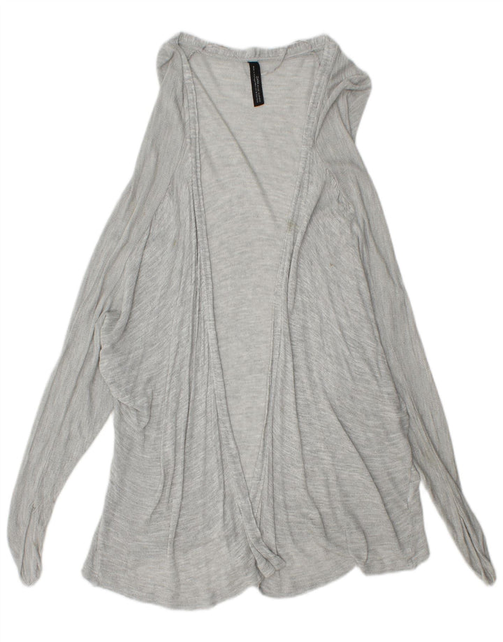 Zara Cardigan ouvert pour femme UK 12 Gris moyen