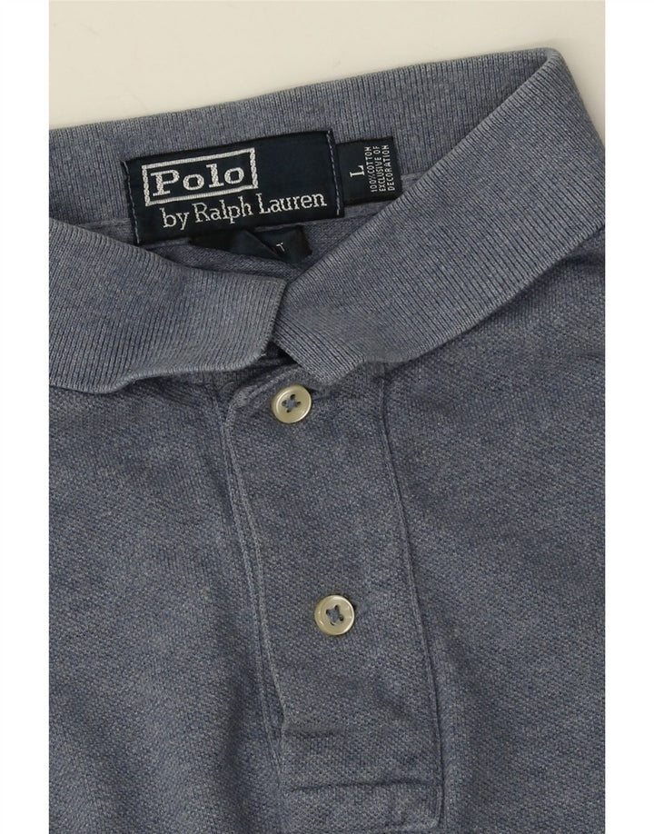 POLO RALPH LAUREN Polo Slim Fit Homme Grand Bleu Coton