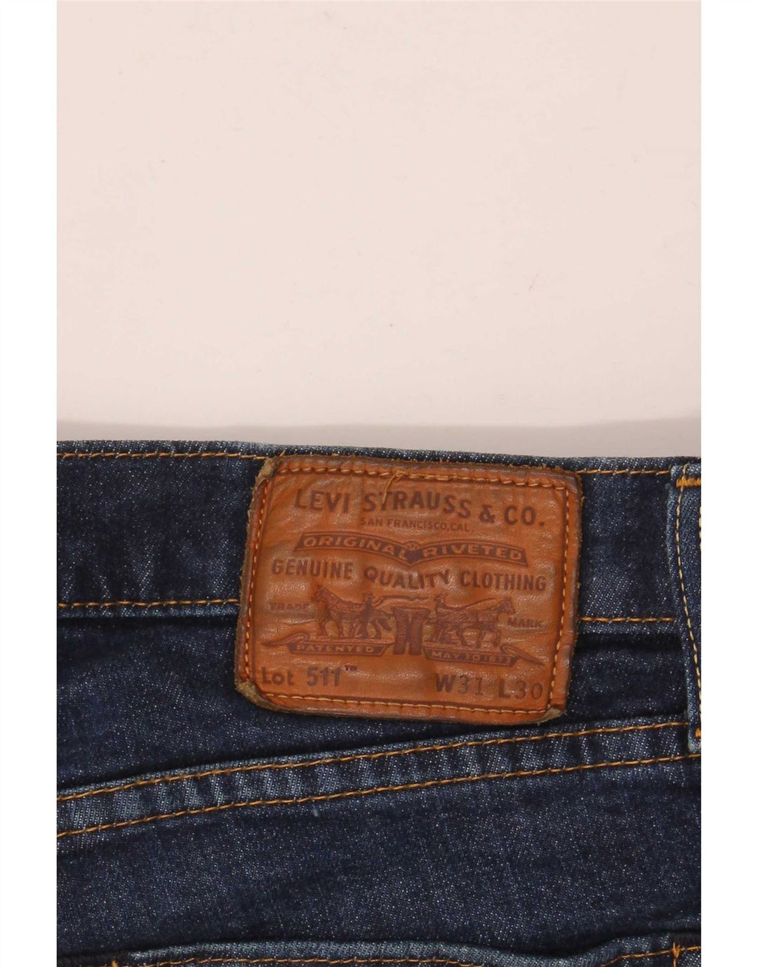 Levi's Jean Slim 511 Homme Bleu W31 L30 Coton