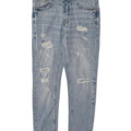 Zara Jean slim vieilli pour homme UE 42 Large W32 L28 Bleu