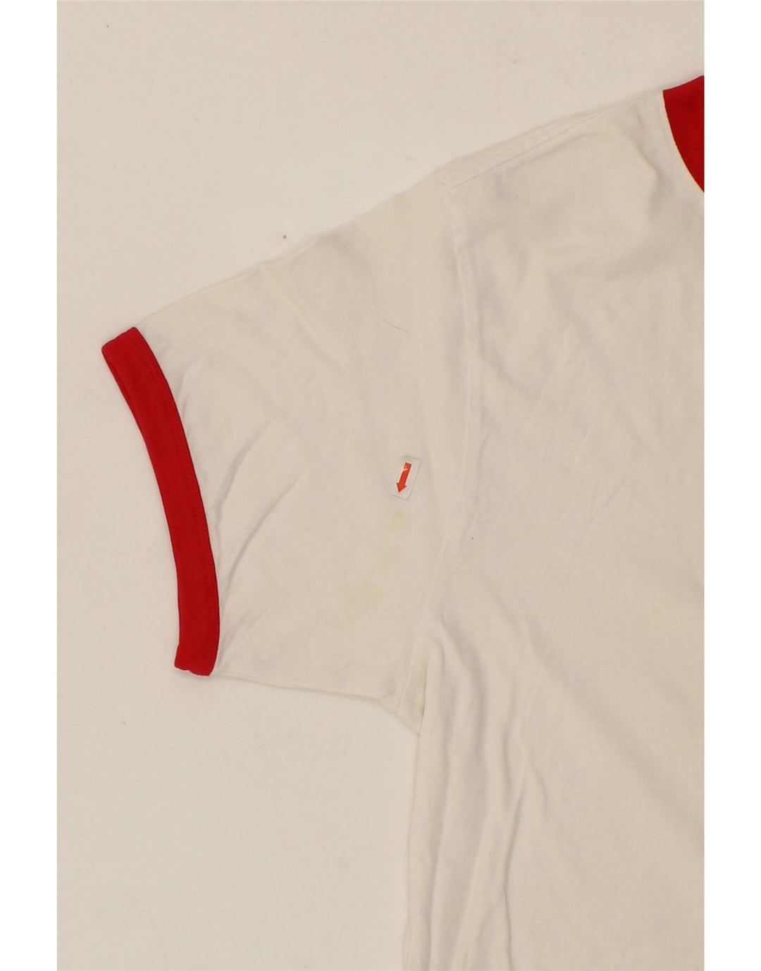 LEVI'S Womens Oversized T-Shirt Top UK 6 XS White Vintage Levi's and Second-Hand Levi's from Messina Hembry 