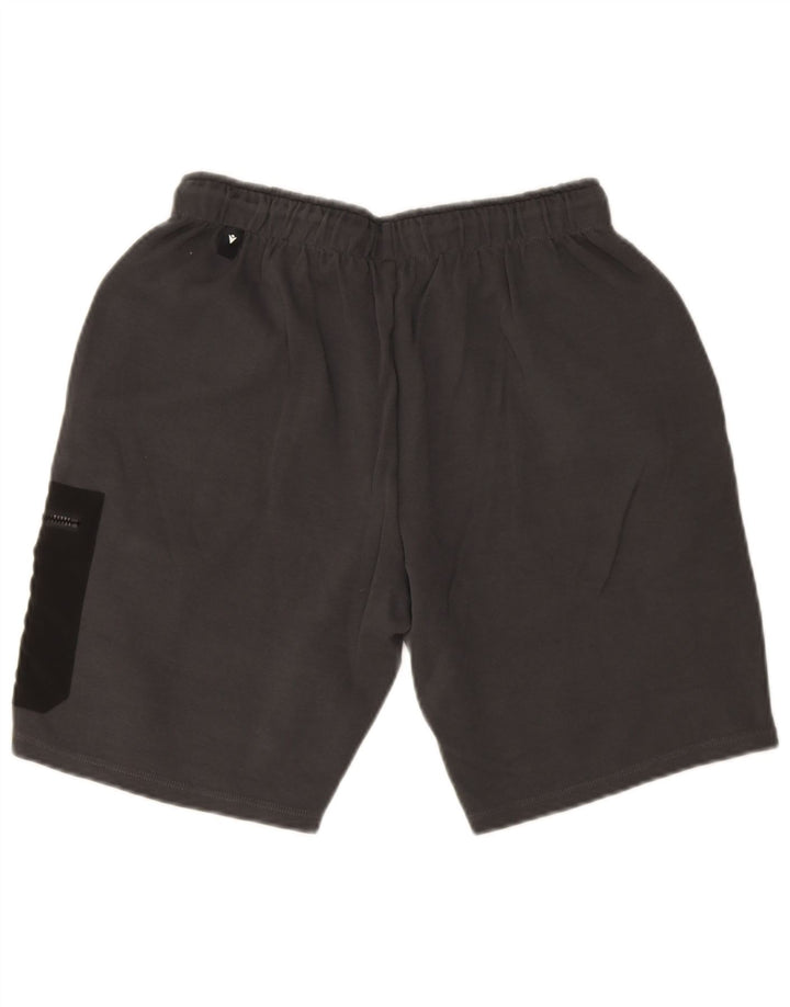 Macron Short de Sport Udinese Calcio Homme Gris Moyen Coton
