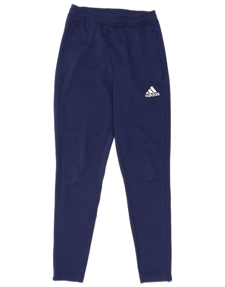 Adidas Pantalon de survêtement Climacool XS Bleu marine Polyester